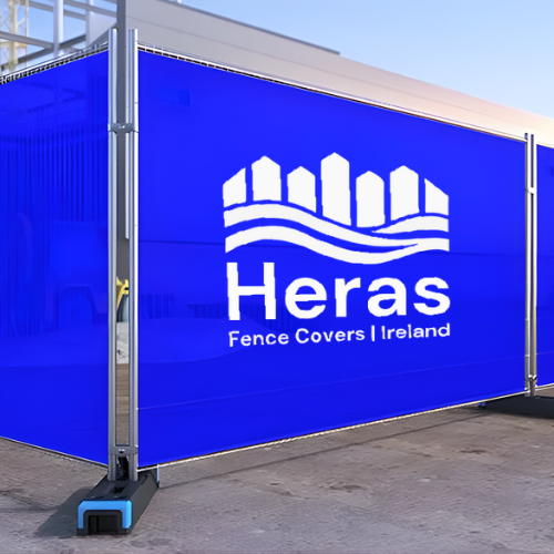 Premium Printed Heras Cover (Custom size)